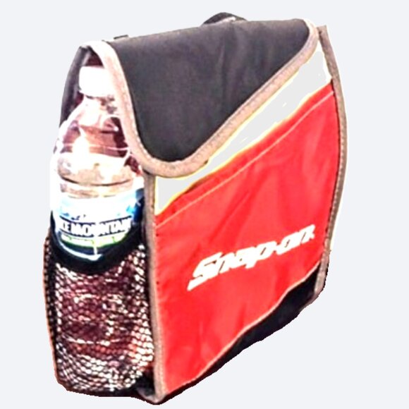 Snap-on Tools Sm. Nylon Insulated Lunch Bag ~ Front & Bottle Pockets ~ NEW woTag - Picture 5 of 12